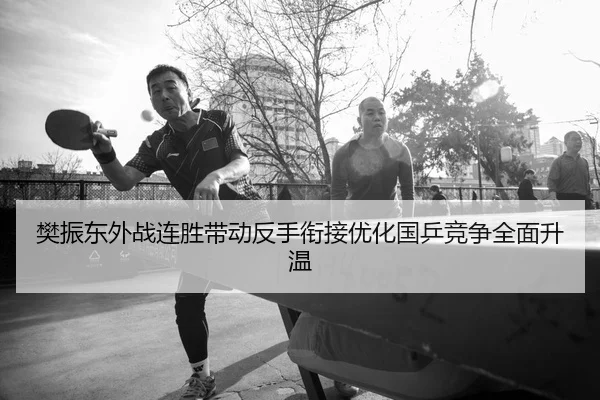 樊振东外战连胜带动反手衔接优化国乒竞争全面升温（kaiyun）